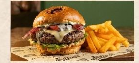 Burger gourmand